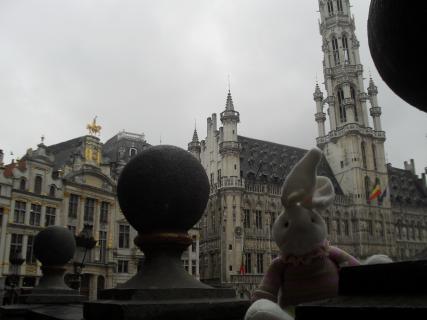 Chase at the Grand Place Brussels