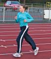 CJ running tall