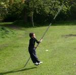 Pole Vaulting in the Park